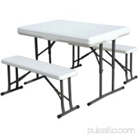 Stansport 616 Heavy Duty Picnic Table & Bench Set   552251391